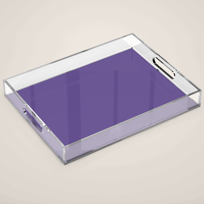 Ultra Violet Purple - Color of the Year 2018 Acrylic Tray Gallery Image 1