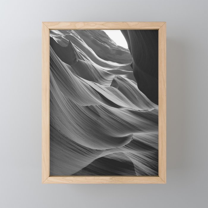 ANTELOPE CANYON XXXVI / Arizona Desert Mini Art Print Gallery Image 1