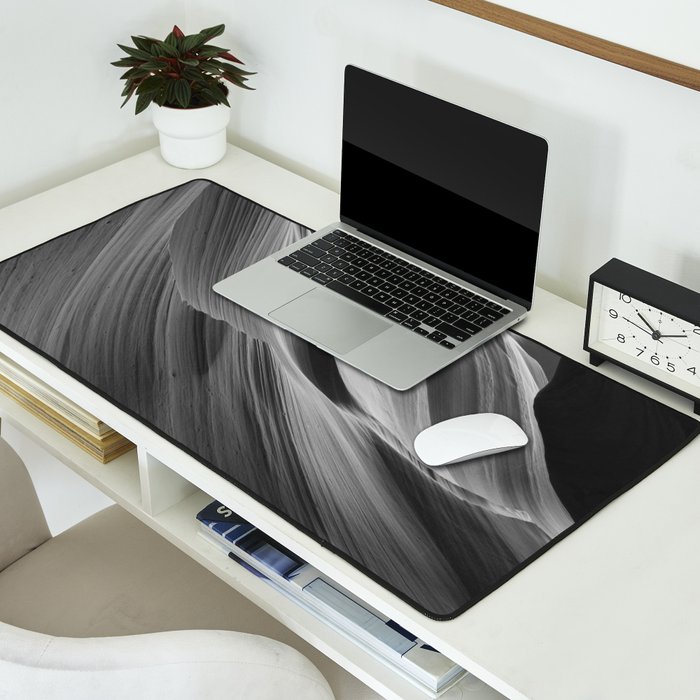 ANTELOPE CANYON XXXVI / Arizona Desert Desk Mat Gallery Image 2
