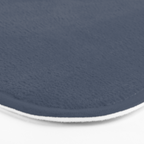 Dark Slate Blue Gray Bath Mat Gallery Image 3