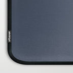 Dark Slate Blue Gray Laptop Sleeve Gallery Image 3