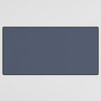 Dark Slate Blue Gray Desk Mat Gallery Image 3