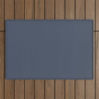 Dark Slate Blue Gray Outdoor Rug Gallery Image 1