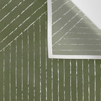 Lines (Moss Green) Wall Tapestry Gallery Image 3