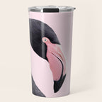 BLACK FLAMINGO Travel Mug Gallery Image 1