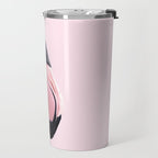 BLACK FLAMINGO Travel Mug Gallery Image 2