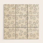 Puppy Paw Prints Wood Wall Art Gallery Image 1