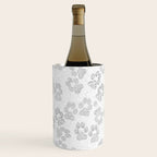 Puppy Paw Prints Wine Chiller Gallery Image 1