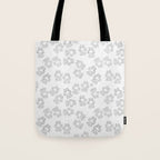 Puppy Paw Prints Tote Bag Gallery Image 1