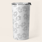 Puppy Paw Prints Travel Mug Gallery Image 2