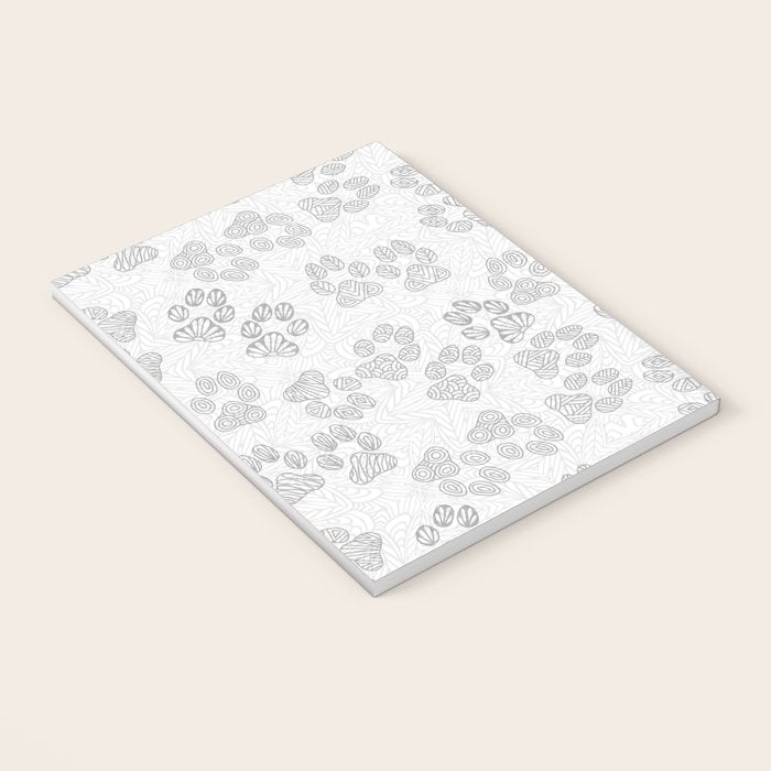 Puppy Paw Prints Notebook Gallery Image 3