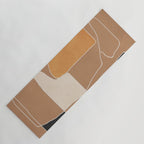 Modern Abstract Minimal Shapes 211 Yoga Mat Gallery Image 1