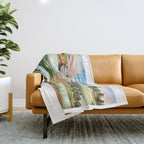 Famous Golf Courses In The USA Collage Throw Blanket Gallery Image 1