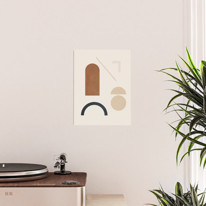 Geometric Modern Art 32 Poster Gallery Image 2