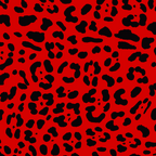 Punk Rock Red Leopard Pattern Coffee Mug Gallery Image 2