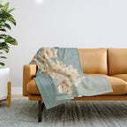 Queen Anne's Lace Throw Blanket Gallery Image 1