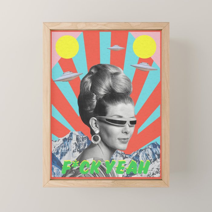 F*ck Yeah Mini Art Print Gallery Image 1