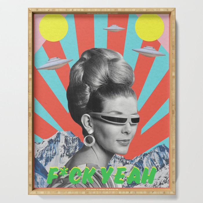 F*ck Yeah Serving Tray Gallery Image 1