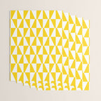 Mid Century Modern Geometric 312 Yellow Wrapping Paper Gallery Image 3