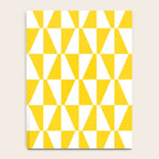 Mid Century Modern Geometric 312 Yellow Notebook Gallery Image 4