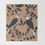 Song in the branches 5 Throw Blanket Gallery Image 2