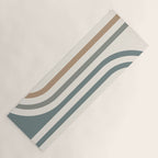 Bold Curvature Stripes II Yoga Mat Gallery Image 1