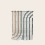 Bold Curvature Stripes II Wall Hanging Gallery Image 1