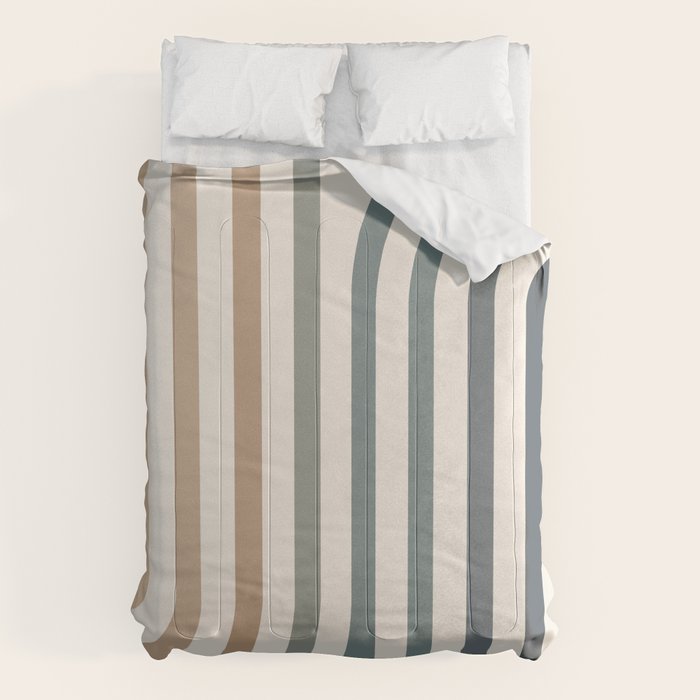 Bold Curvature Stripes II Comforter Gallery Image 1