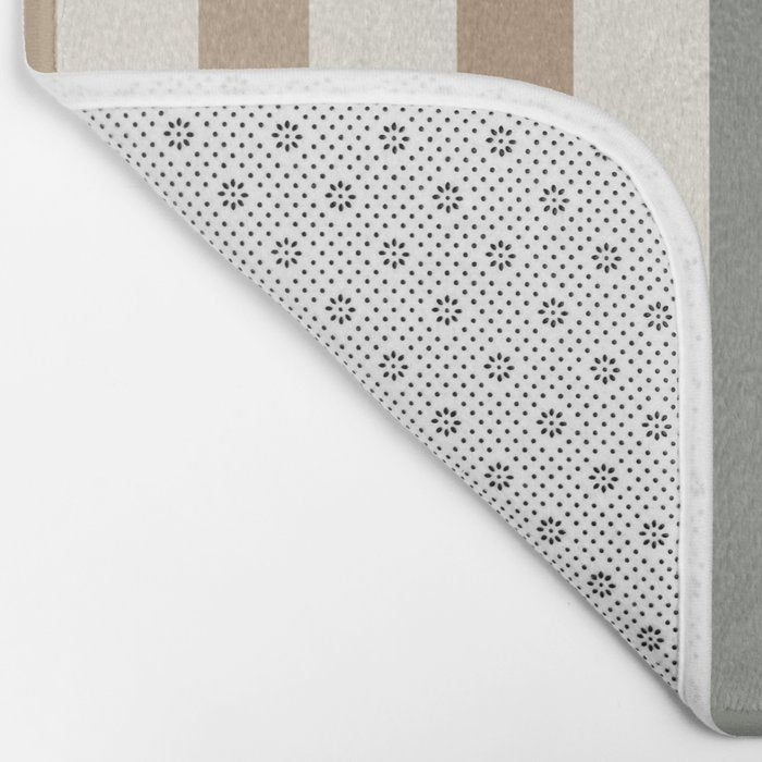 Bold Curvature Stripes II Bath Mat Gallery Image 2