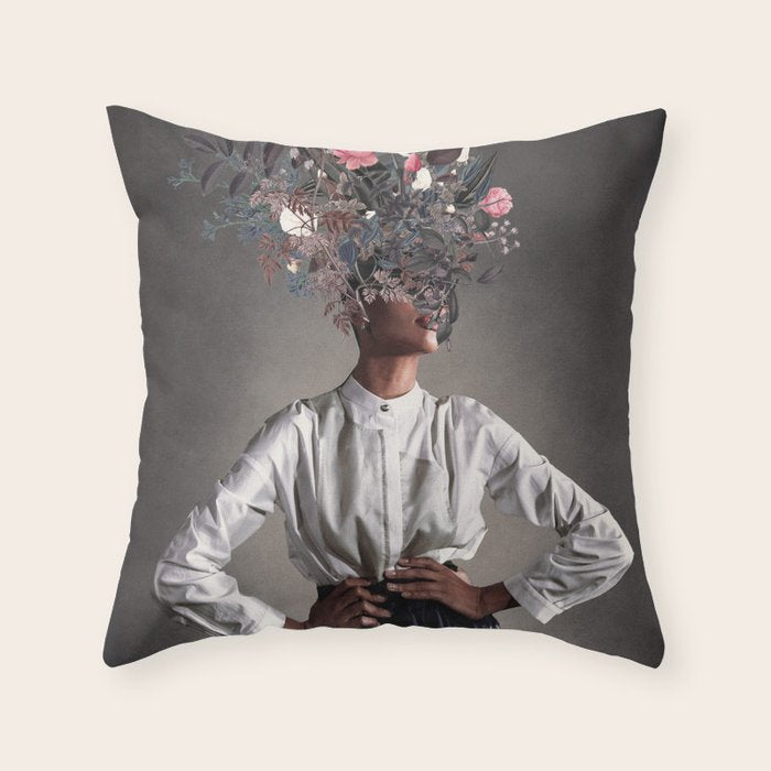 The Eternal Grace of Understanding  Throw Pillow Gallery Image 1