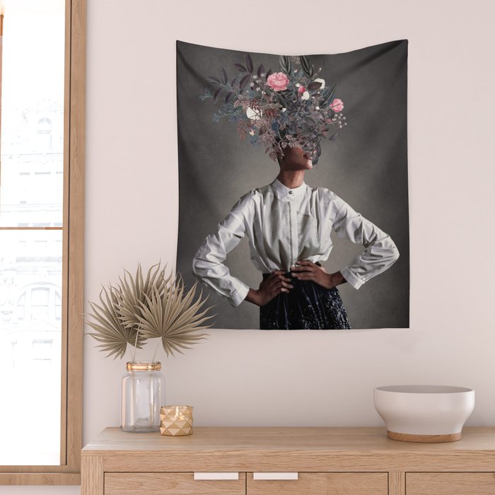 The Eternal Grace of Understanding  Wall Tapestry Gallery Image 2