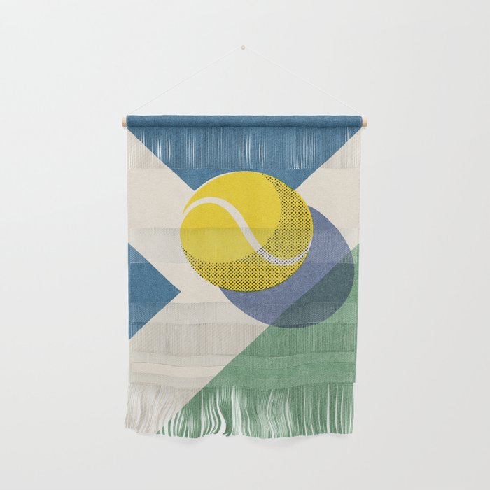 BALLS - Tennis - Hard Court - II b Wall Hanging Gallery Image 1