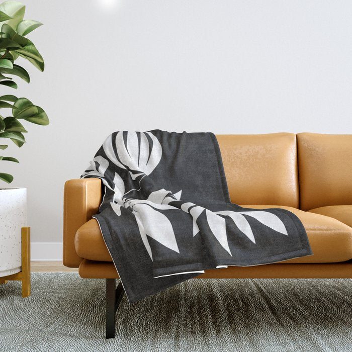 Tulip Secrets ii Throw Blanket Gallery Image 1