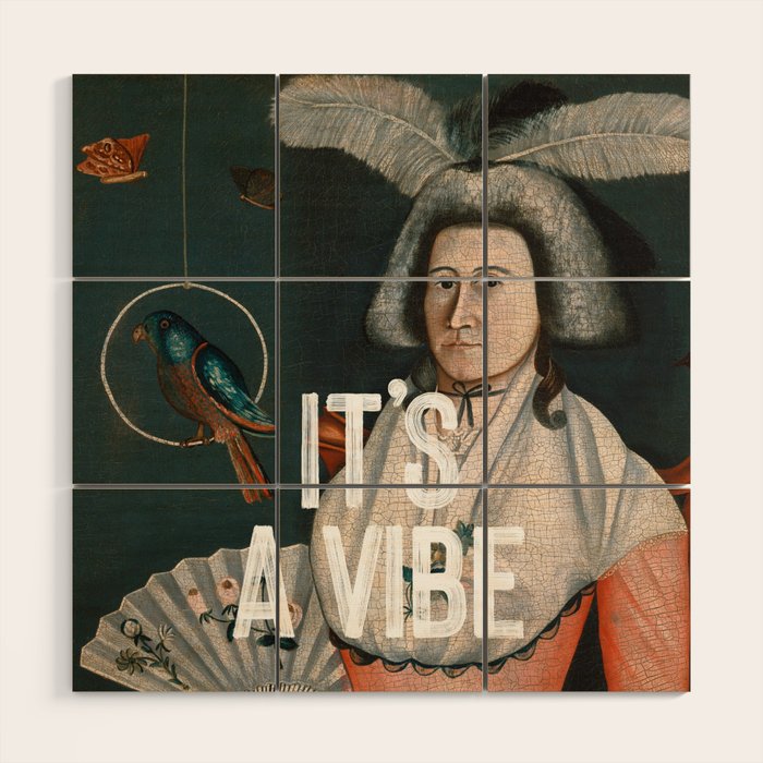It's A Vibe Wood Wall Art Gallery Image 1