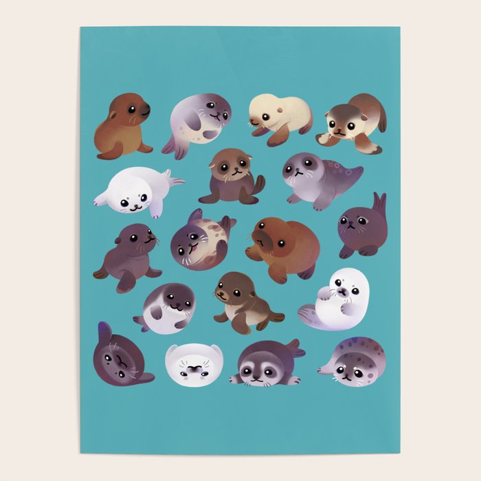 Seal pup Poster Gallery Image 4