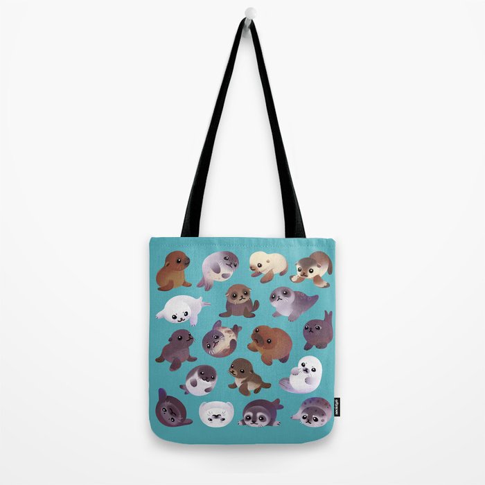 Seal pup Tote Bag Gallery Image 2