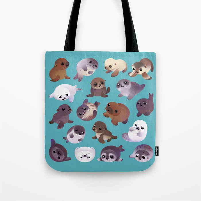 Seal pup Tote Bag Gallery Image 1
