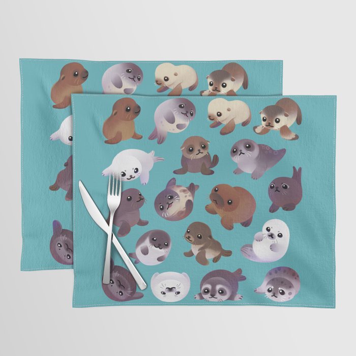 Seal pup Placemat Gallery Image 1
