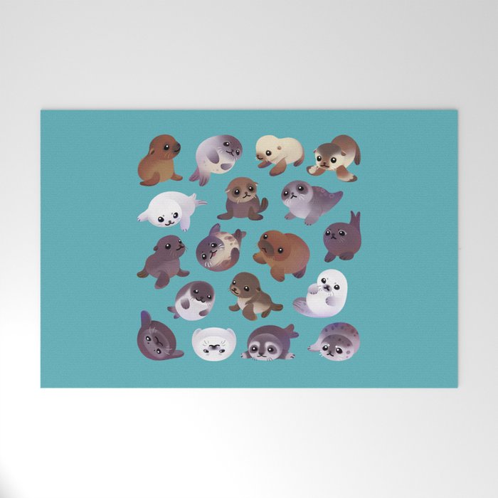 Seal pup Welcome Mat Gallery Image 1