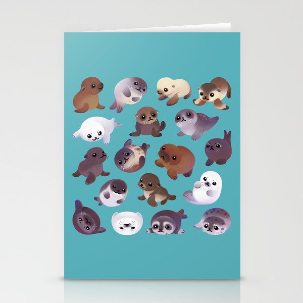 Seal pup Stationery Card Gallery Image 2