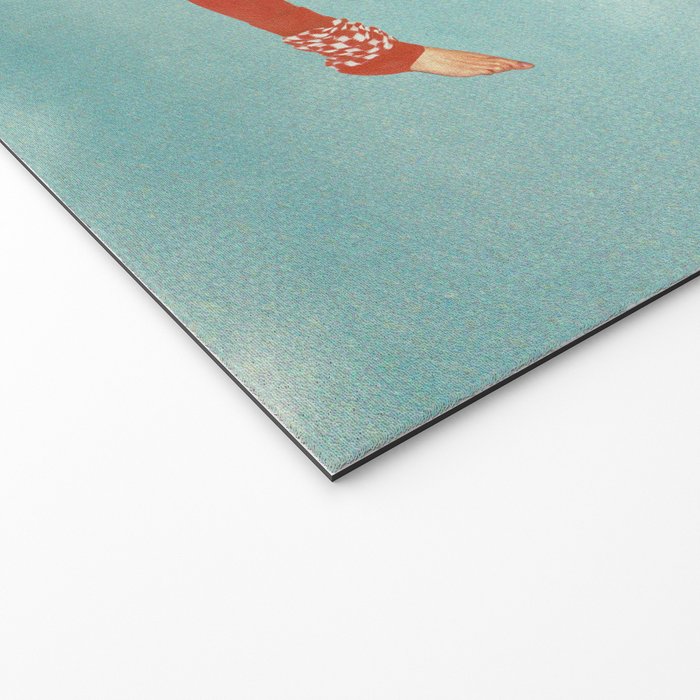 Kitty Cat's Rainbow Workout - Retro Cat Welcome Mat Gallery Image 2