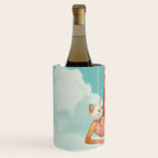 Kitty Cat's Rainbow Workout - Retro Cat Wine Chiller Gallery Image 2