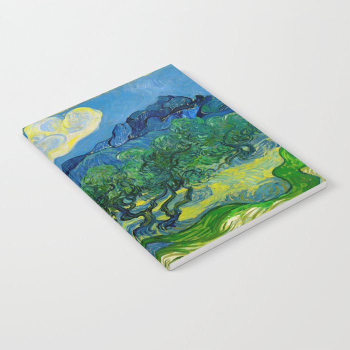 Olive Trees by Vincent Van Gogh Oil Painting Notebook Gallery Image 2