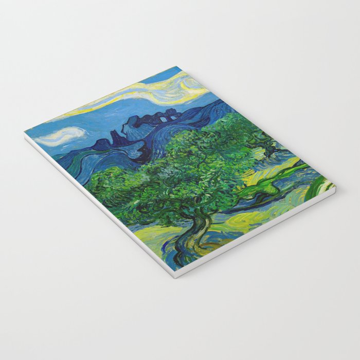 Olive Trees by Vincent Van Gogh Oil Painting Notebook Gallery Image 3