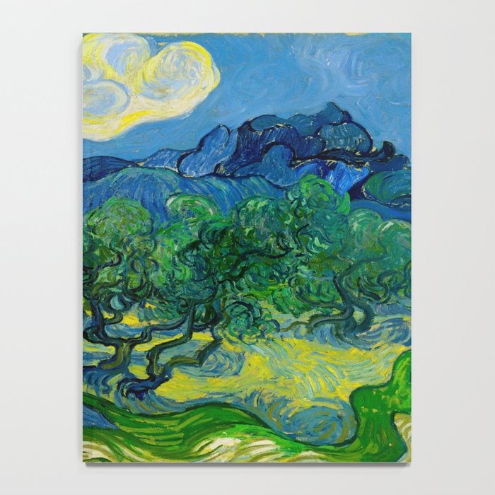 Olive Trees by Vincent Van Gogh Oil Painting Notebook Gallery Image 4