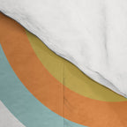 Retro Mid Century Modern Circles Geometric Bubbles Pattern Comforter Gallery Image 4
