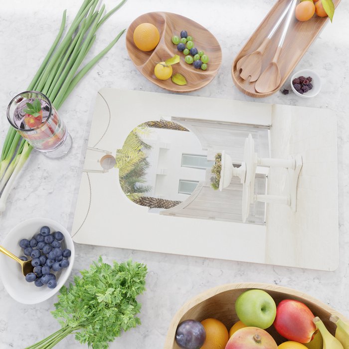 Alys Beach No. 3 x Florida Photography Cutting Board Gallery Image 2