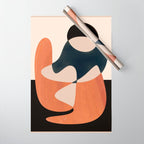 Abstract Figure 4 Wrapping Paper Gallery Image 1