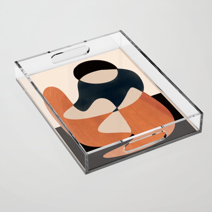 Abstract Figure 4 Acrylic Tray Gallery Image 1