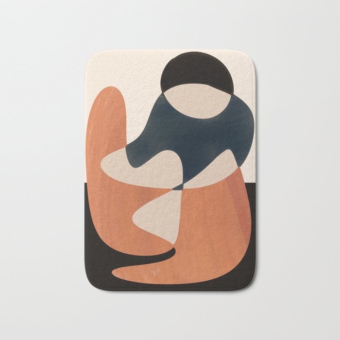 Abstract Figure 4 Bath Mat Gallery Image 1